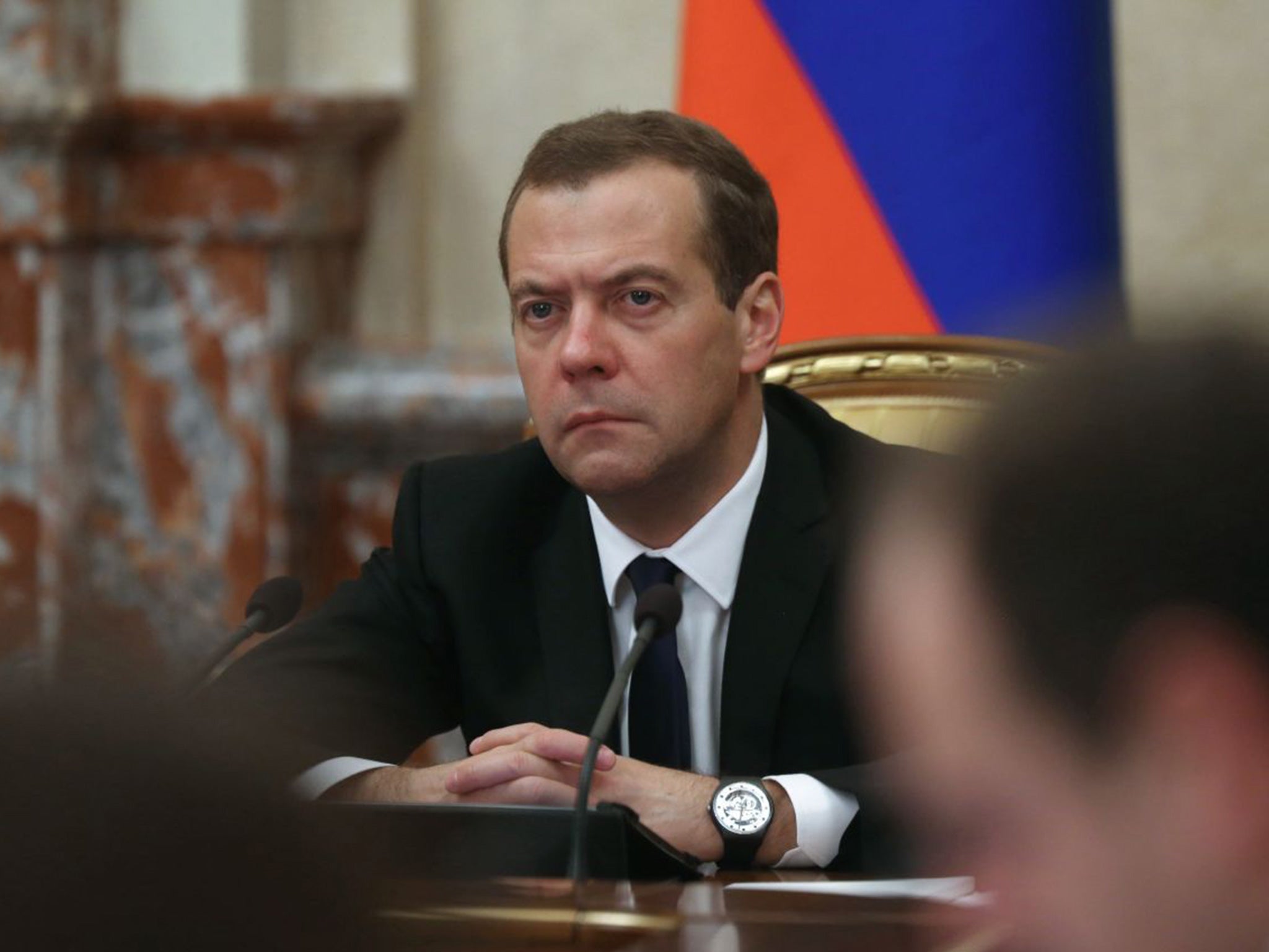 Russian Prime Minister Dmitry Medvedev expected to sign a government decree specifying the economic measures in the next few days