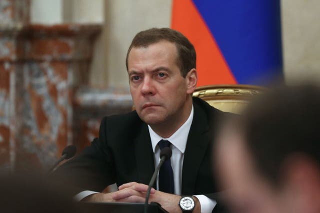 Russian Prime Minister Dmitry Medvedev expected to sign a government decree specifying the economic measures in the next few days