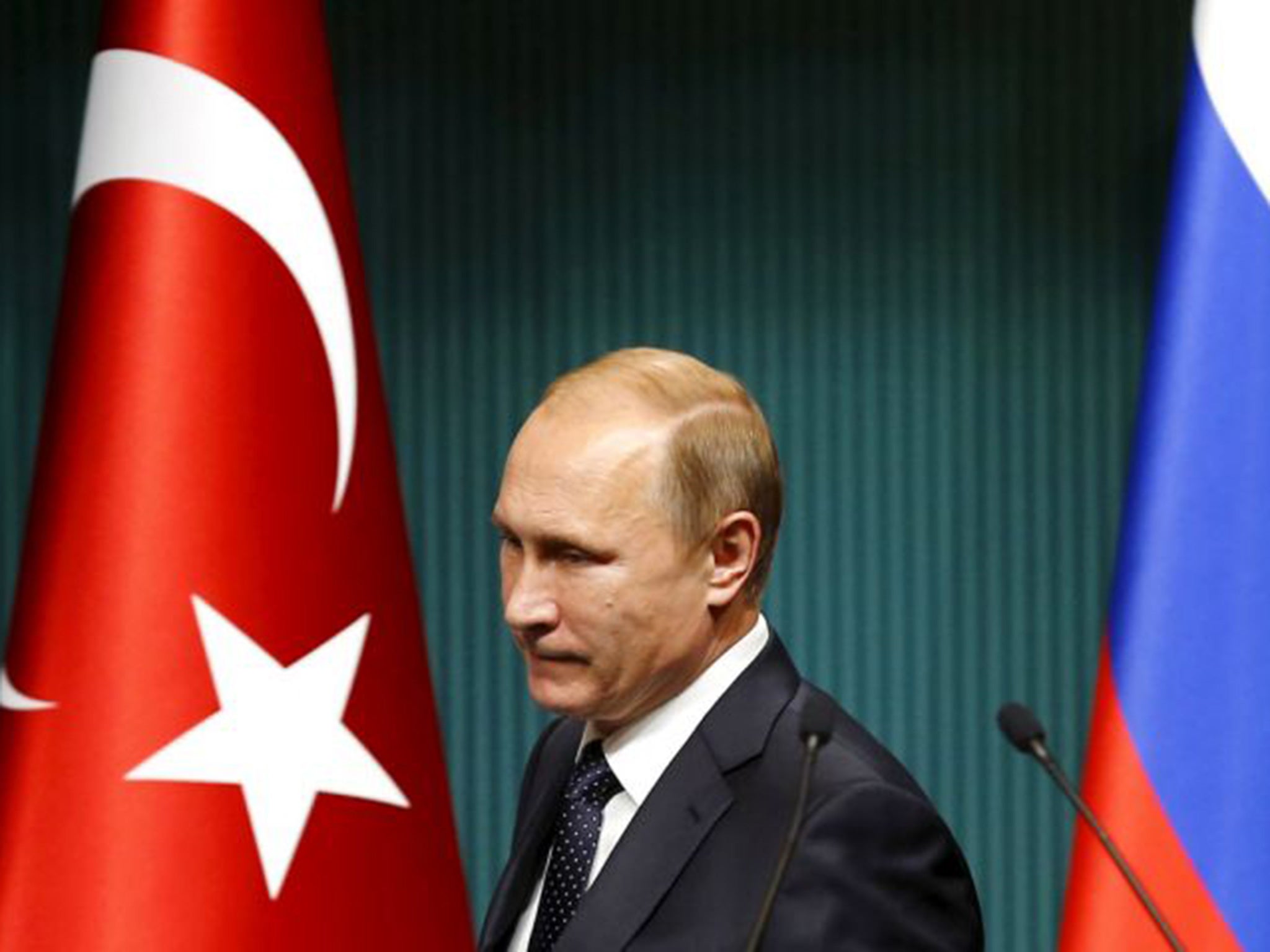 Vladimir Putin has signed a decree imposing a number of sanctions against Turkey