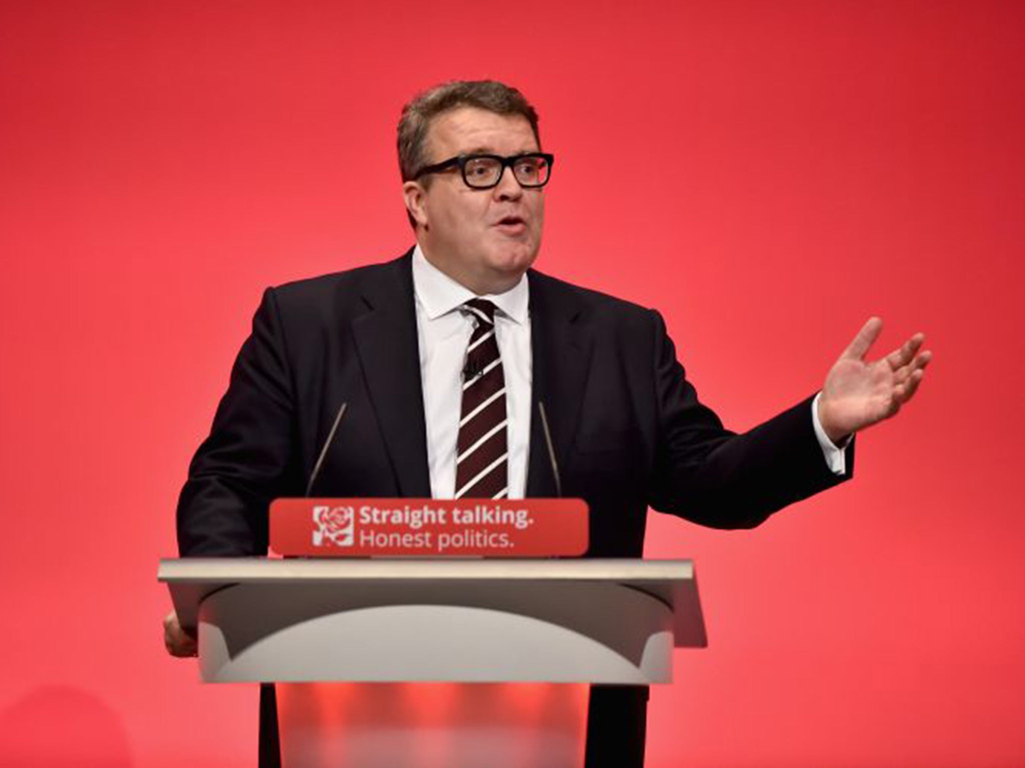 Tom Watson is at odds with Labour leader Jeremy Corbyn over air strikes