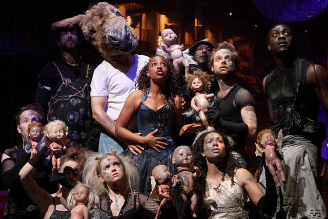 An earlier Royal Shakespeare Company production of ‘A Midsummer Night’s Dream’, a new version of which will be touring the country next year with a cast of 700 from amateur dramatics groups all over the UK