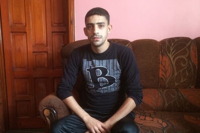 Cystic fibrosis sufferer Mahmoud Kuweifi was refused permission to cross into Israel for treatment