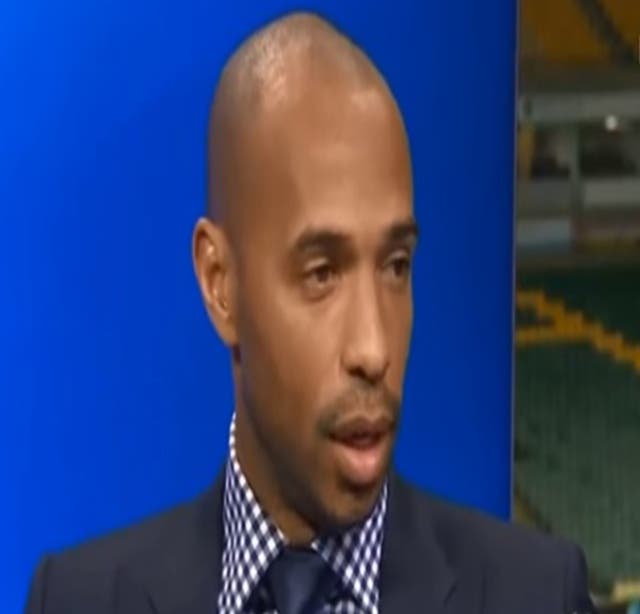 Thierry Henry routs Gary Neville in Sky Sports TV pay league