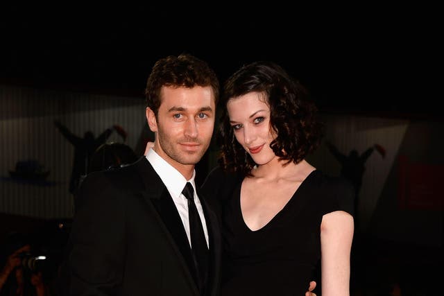 James Deen and Stoya in 2013 attending 'The Canyons' Premiere during The 70th Venice International Film Festival