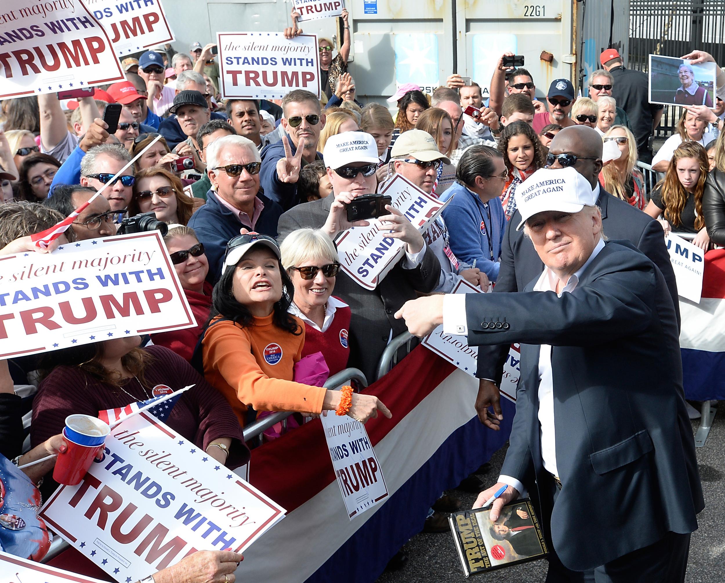 Since last weeks scandals, Donald Trump's lead appears to have been dented