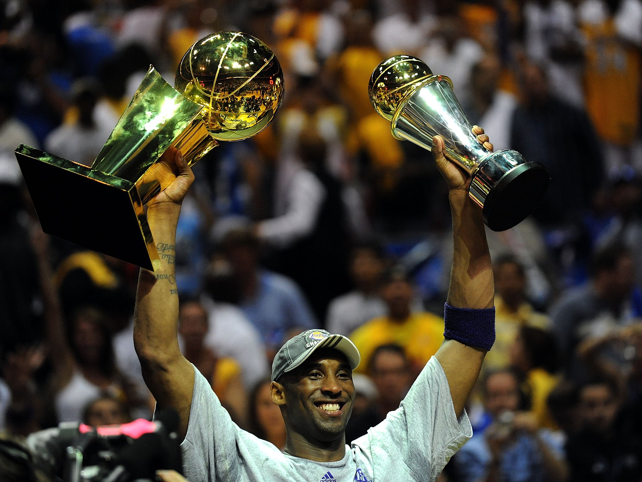 Bryant is a five-time NBA Champion and two-time Finals MVP