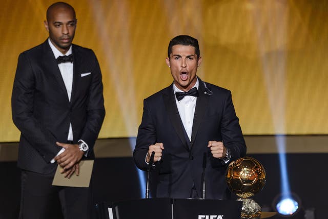 Cristiano Ronaldo retained the Ballon d'Or in 2014