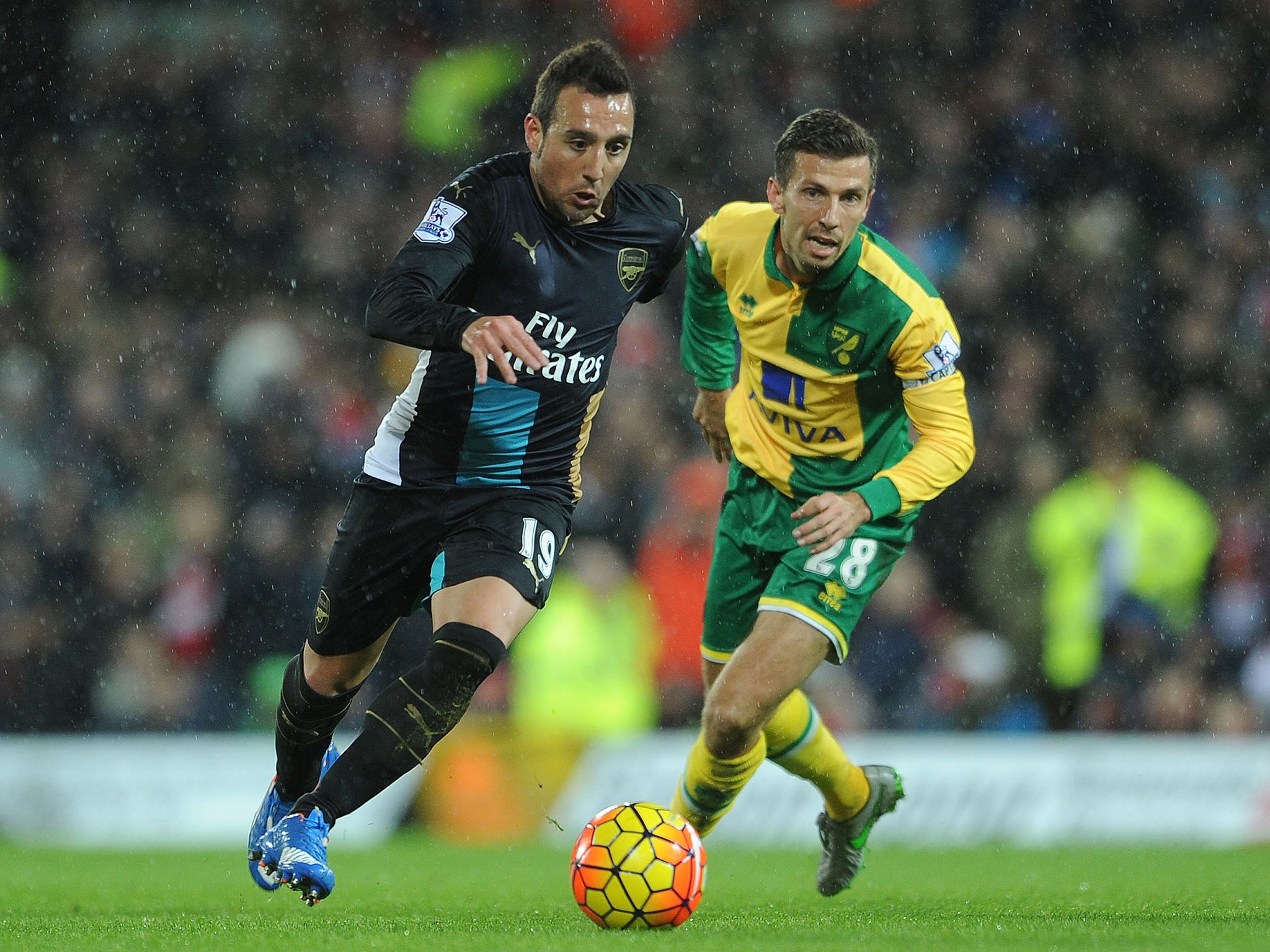 Santi Cazorla injury: Arsenal rocked with news the Spain midfielder 'will  be out for three months' with knee ligament damage | The Independent | The  Independent