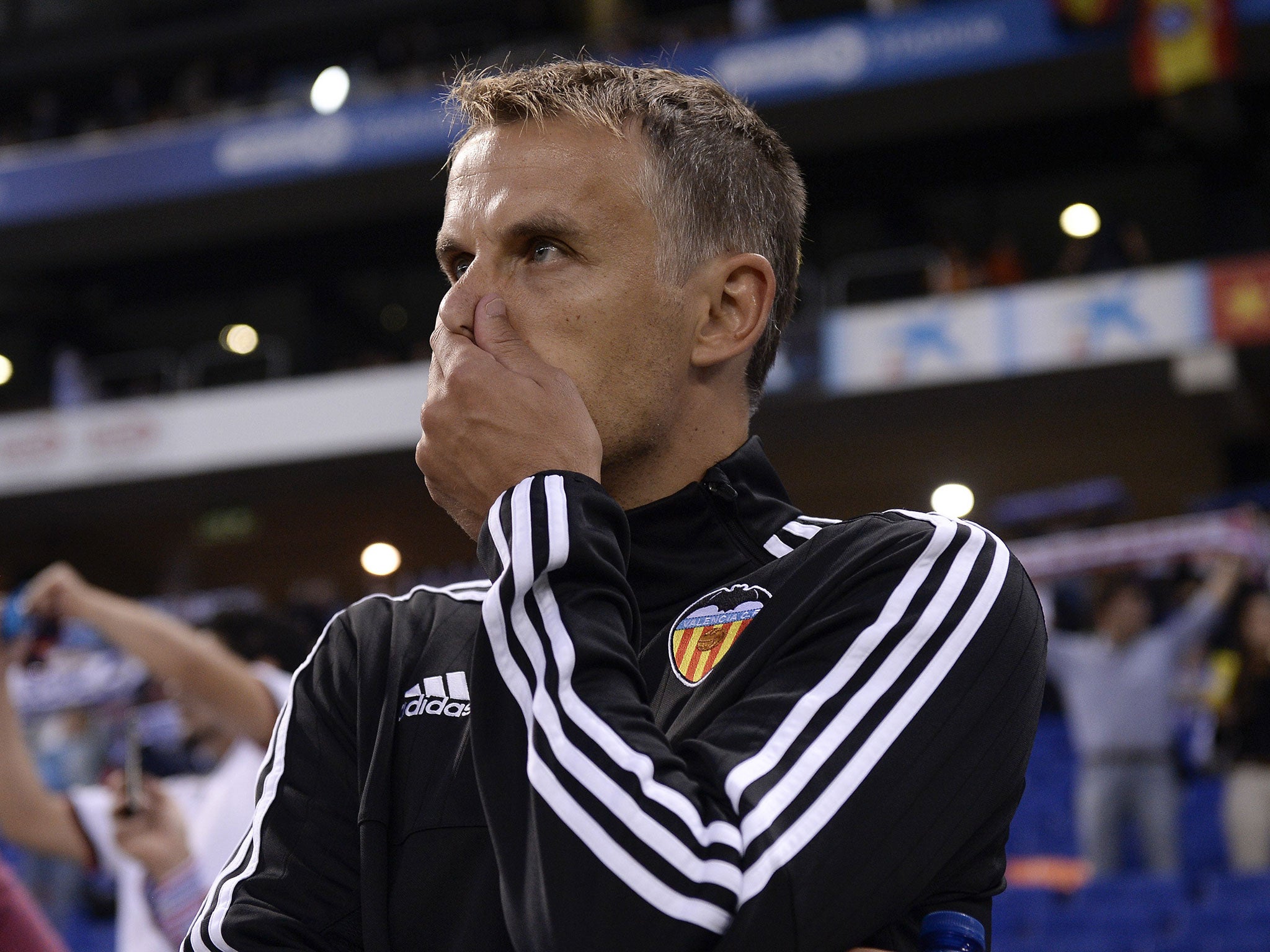Phil Neville has been named Valencia caretaker manager