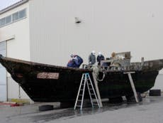 Boats full of decomposing corpses washing up on Japan