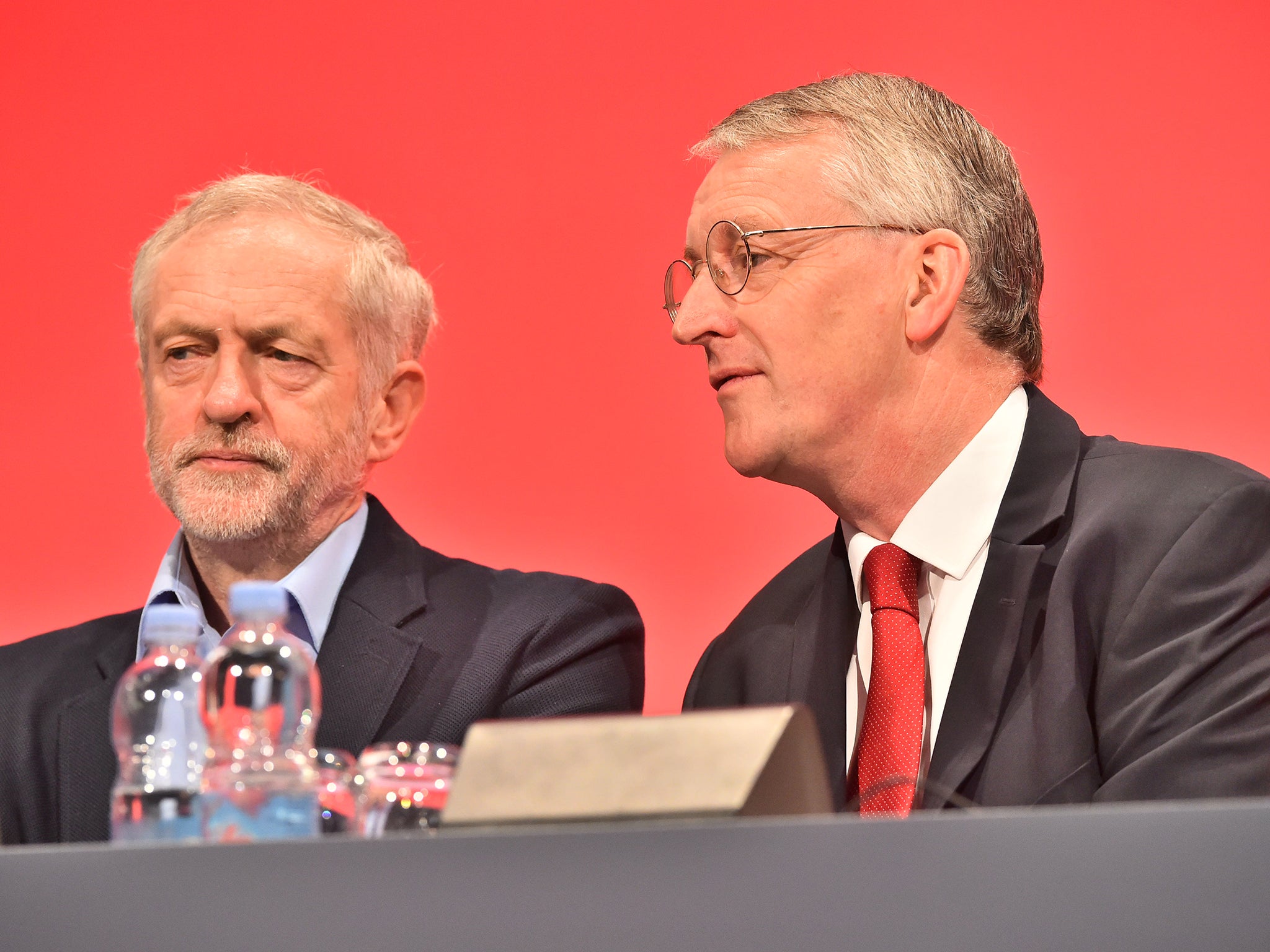 Hilary Benn is believed to have survived attempts to oust him as Shadow Foreign Secretary