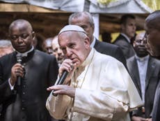 Pope Francis picks up a microphone, the internet responds with lyrics