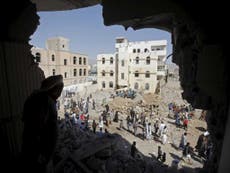 Read more

Saudi-led air strikes destroy Yemen capital Sanaa