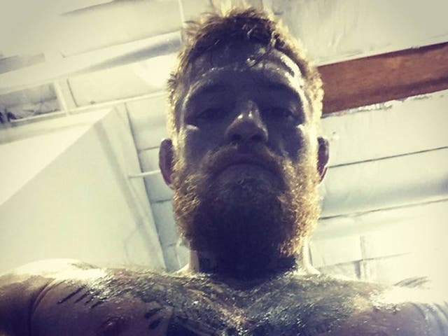Conor McGregor sent a message to his UFC 194 opponent Jose Aldo