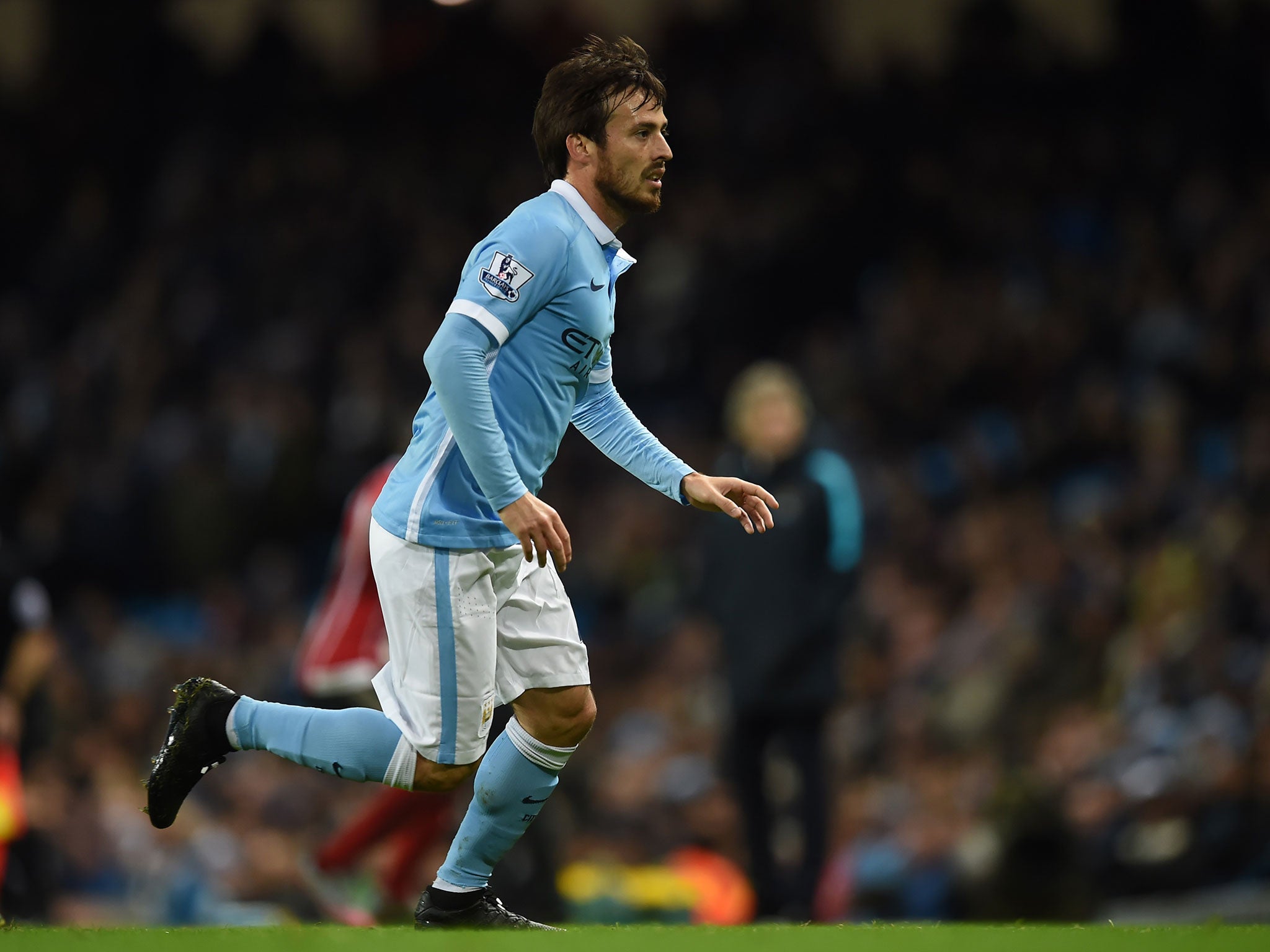 David Silva could return to the Manchester City starting line-up