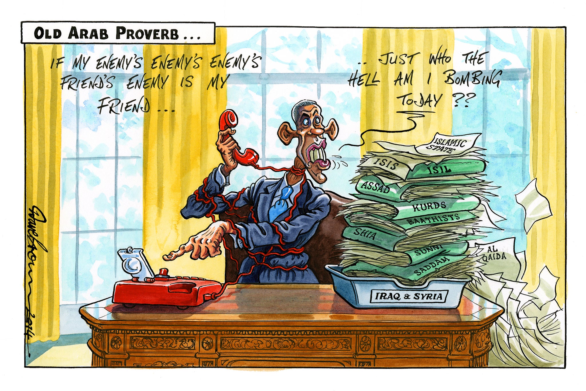 Obama’s strategy on Isis is criticized as confused