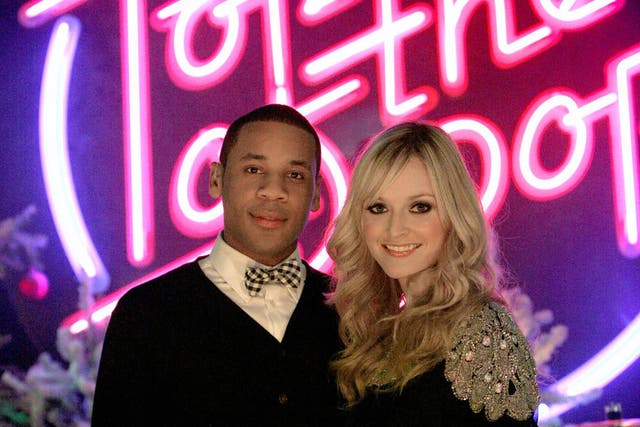 Reggie Yates and Fearne Cotton presenting Top of the Pops