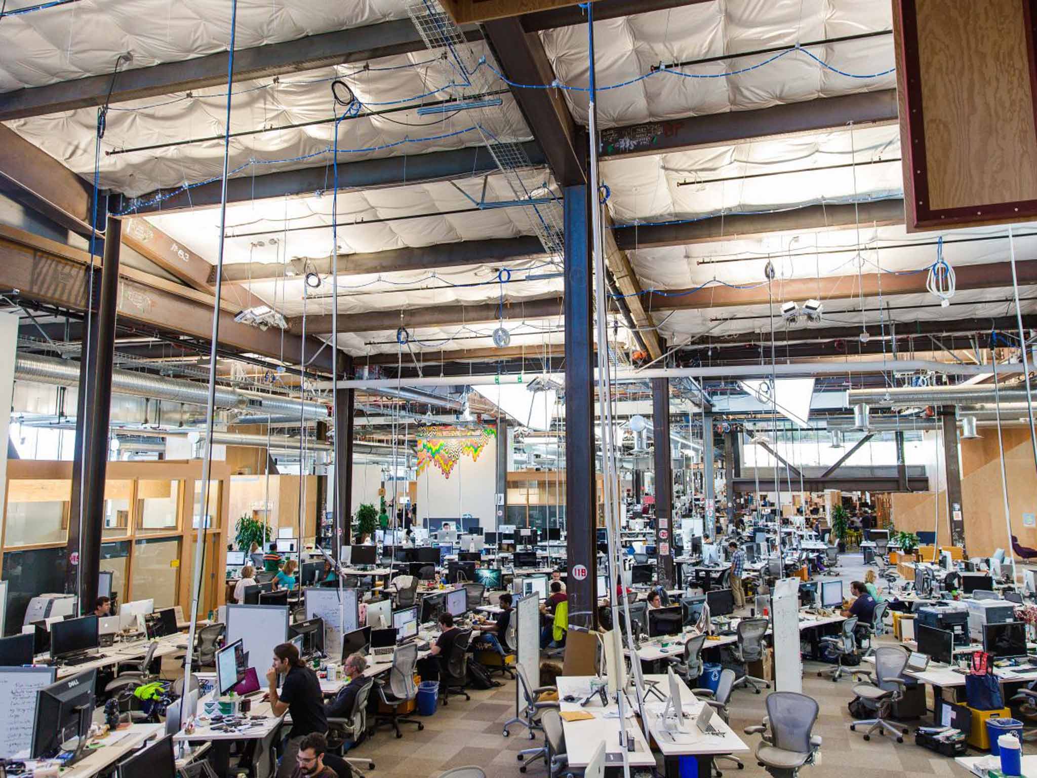 2048px x 1536px - Facebook's new headquarters where open-plan is king and 'frictionless  working' is the aim | The Independent | The Independent