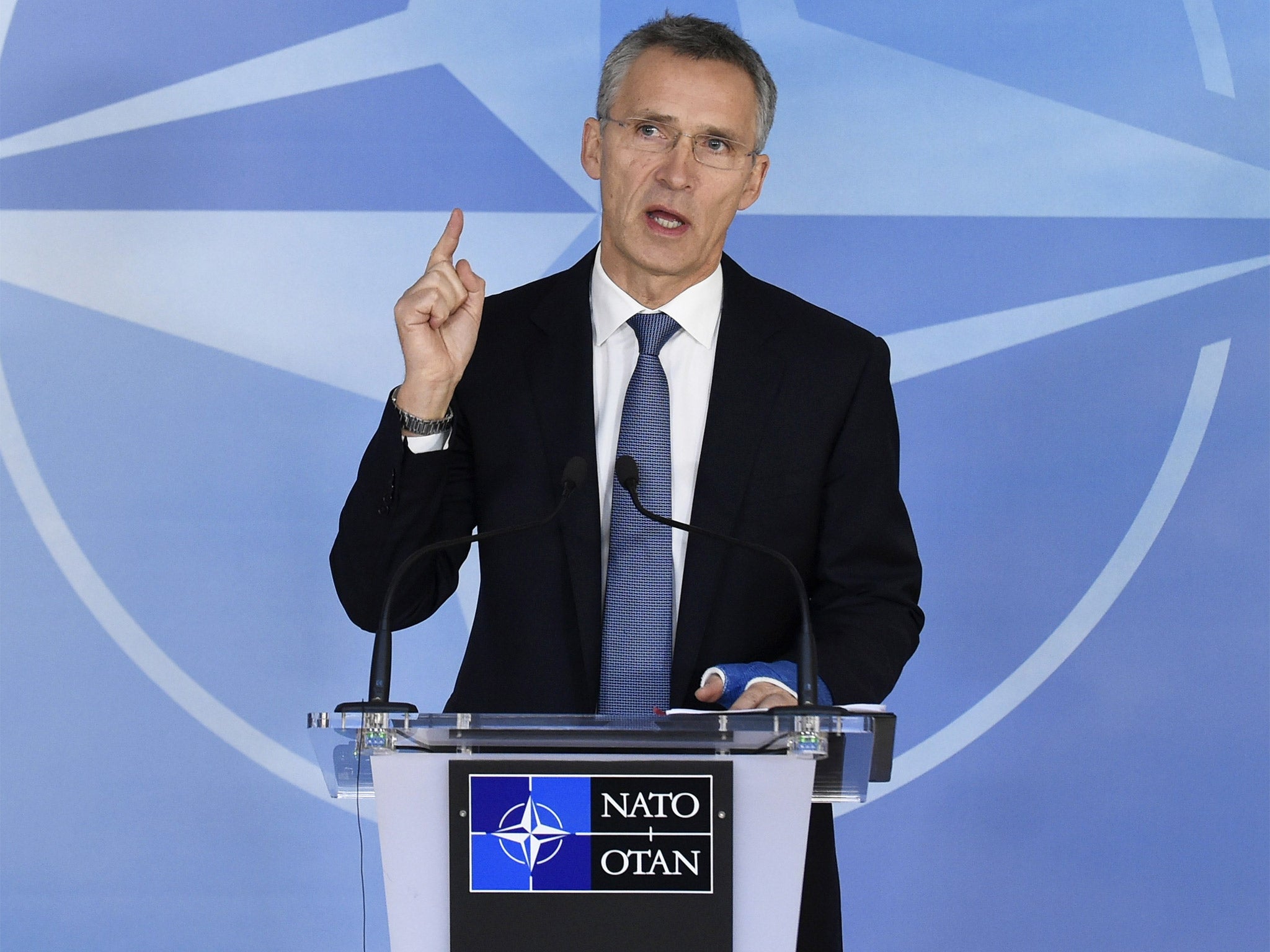 Jens Stoltenberg, Secretary-General of Nato, urged Russia and Turkey to co-operate to calm tensions