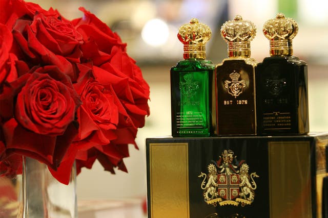Clive Christian’s perfume sells for more than £750 per bottle