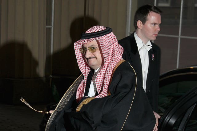 Prince Mohammed bin Nawaf bin Abdulaziz Al Saud of Saudi Arabia