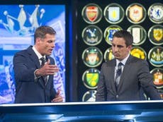 Carragher finally finds a nice word to say about departed Neville