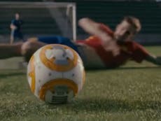 Star Wars droid BB-8 outwits Juan Mata in new advert