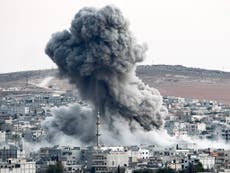 US coalition 'kills Syrian soldiers' in first air strike on Assad
