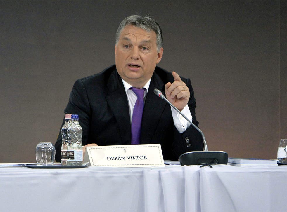 Viktor Orban: 'We have the right to choose whom we wish to live together with'
