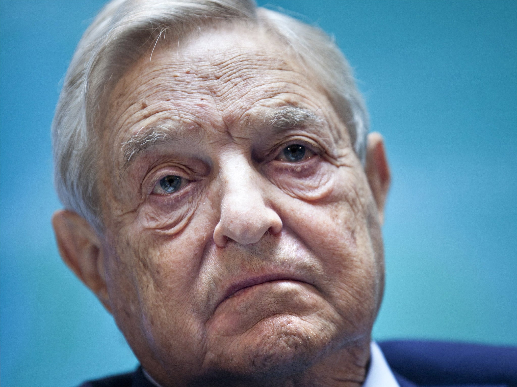 Mr Soros believes there is a strong chance the EU could crumble due to the migration crisis