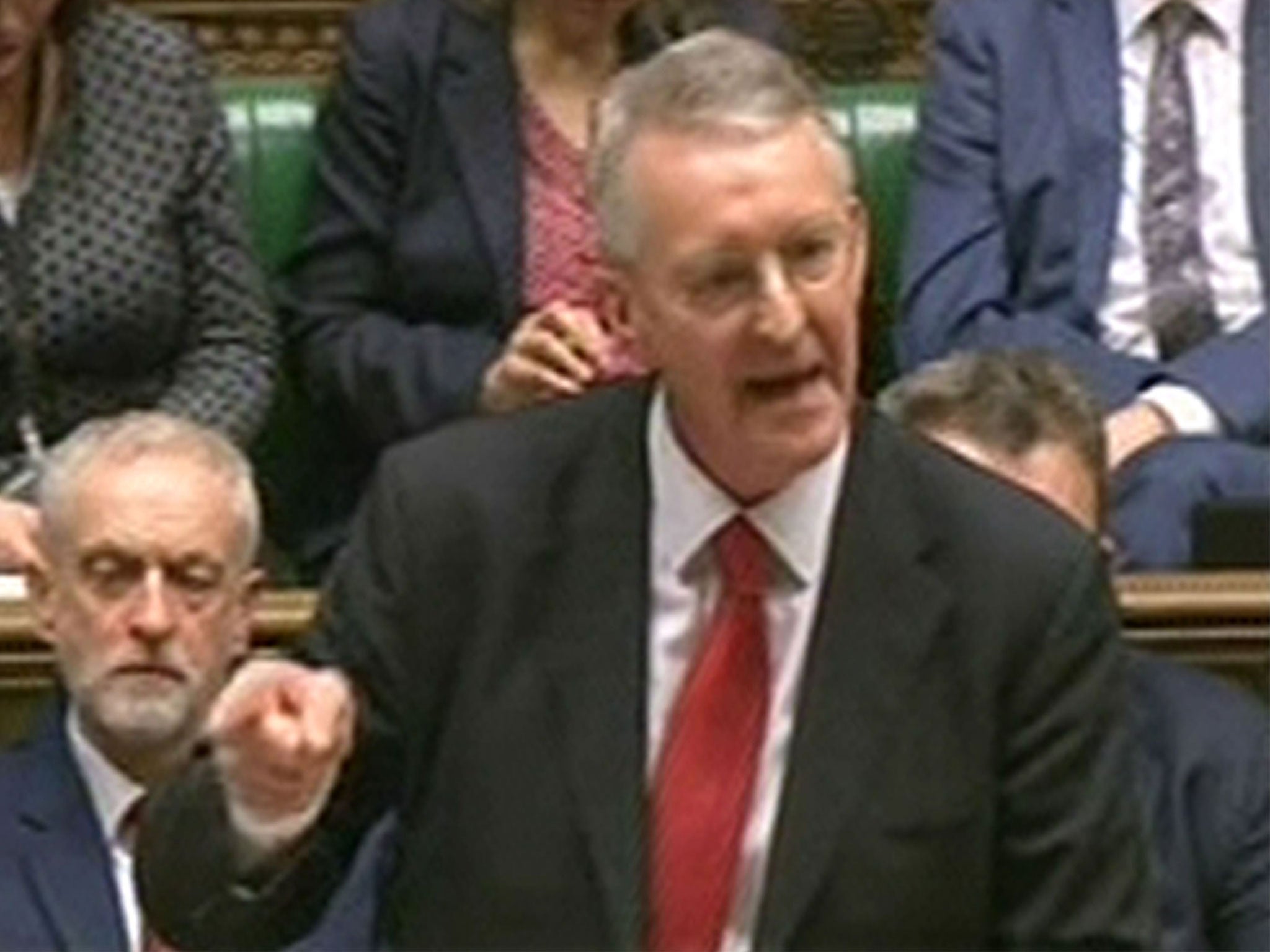 Hilary Benn delivers his call for military action against Isis targets in Syria