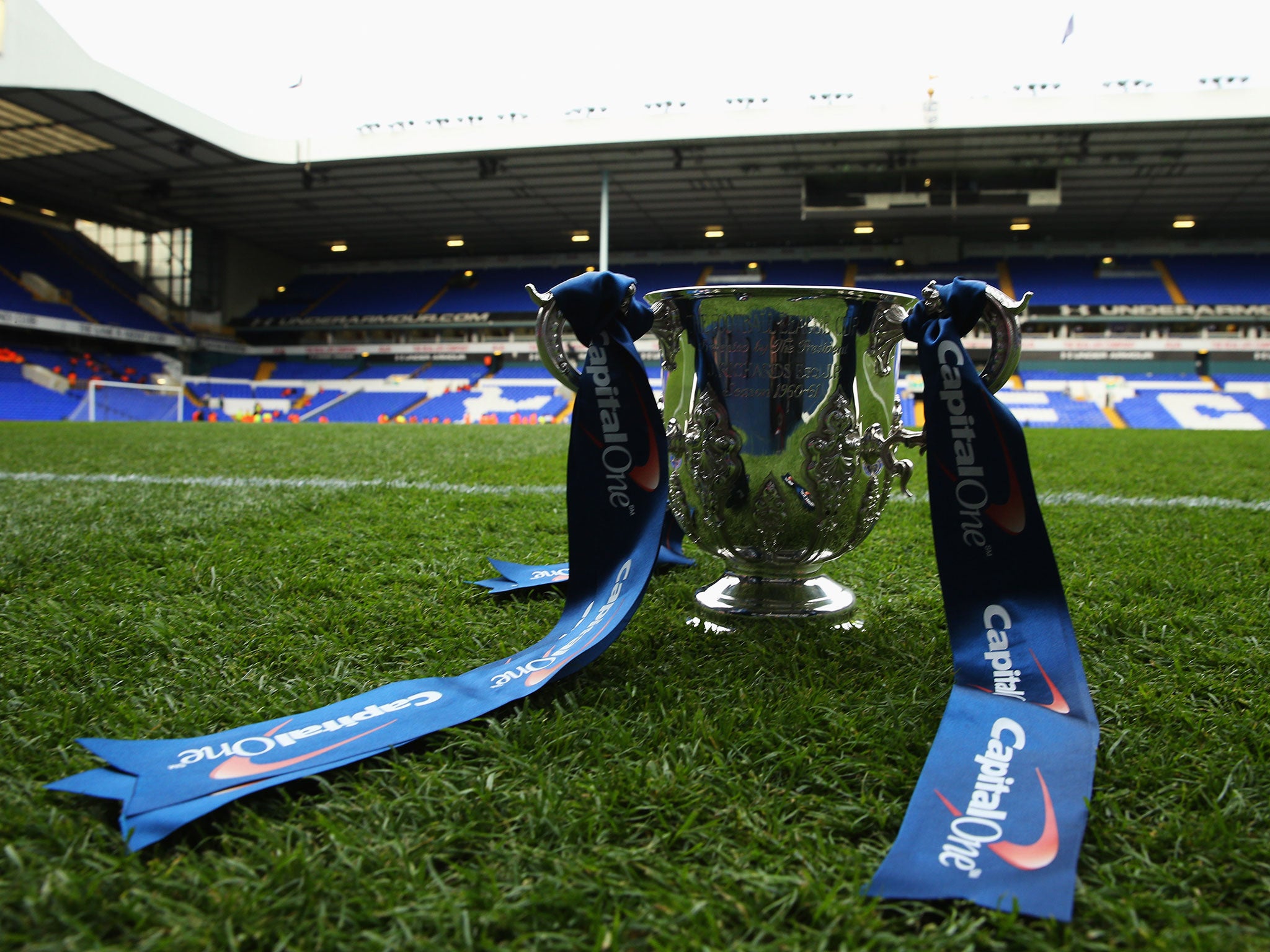 The Capital One Cup trophy