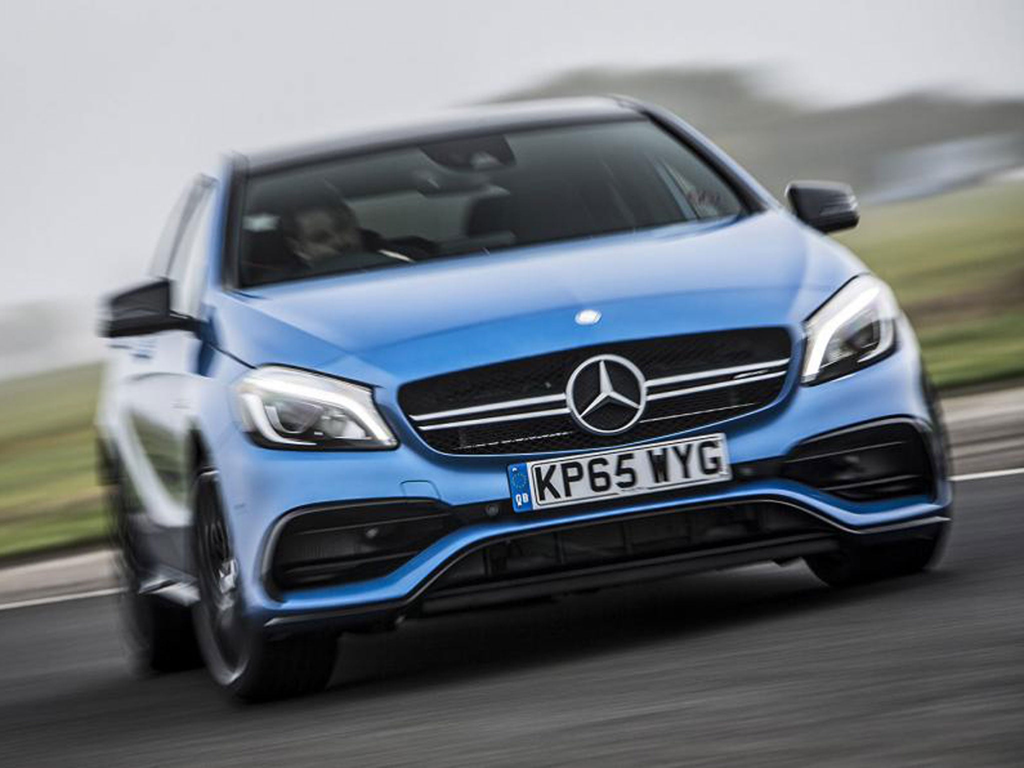 The AMG A45 will hit 62mph in 4.2 seconds