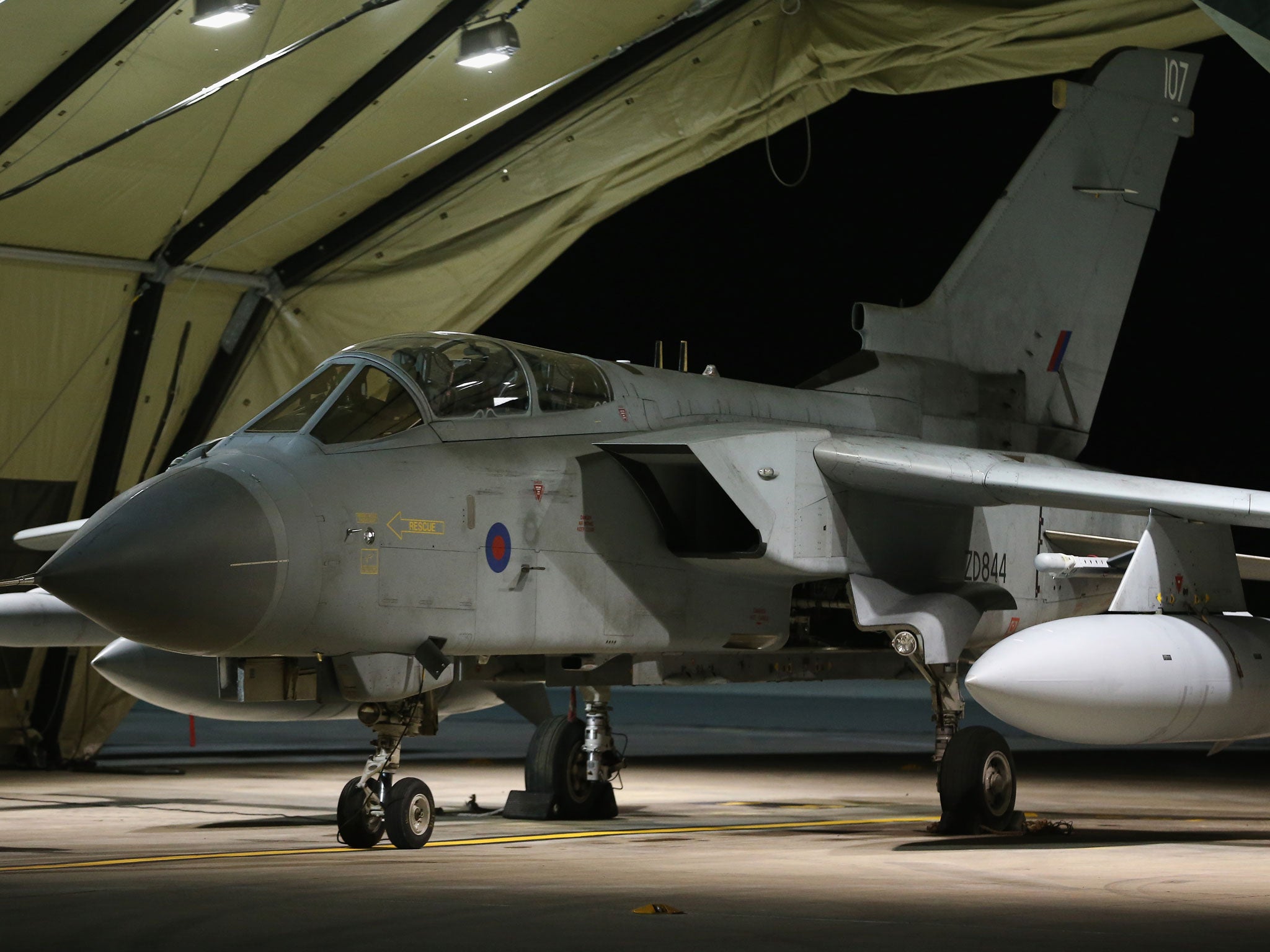 The RAF Tornado GR4 has a reputation for great reliability and carries all​ the latest weapons systems