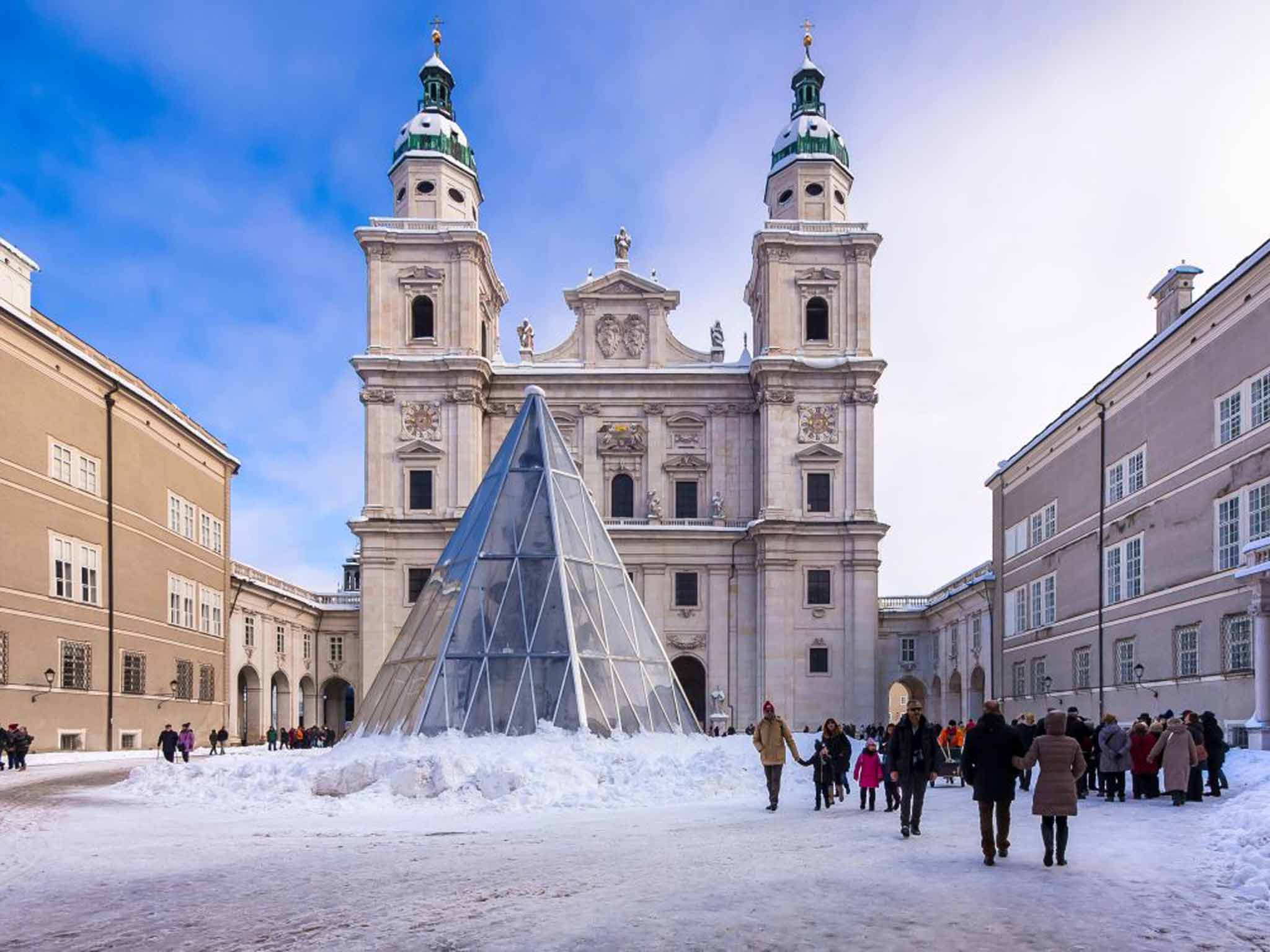 Pretty as a picture: Salzburg Cathedral