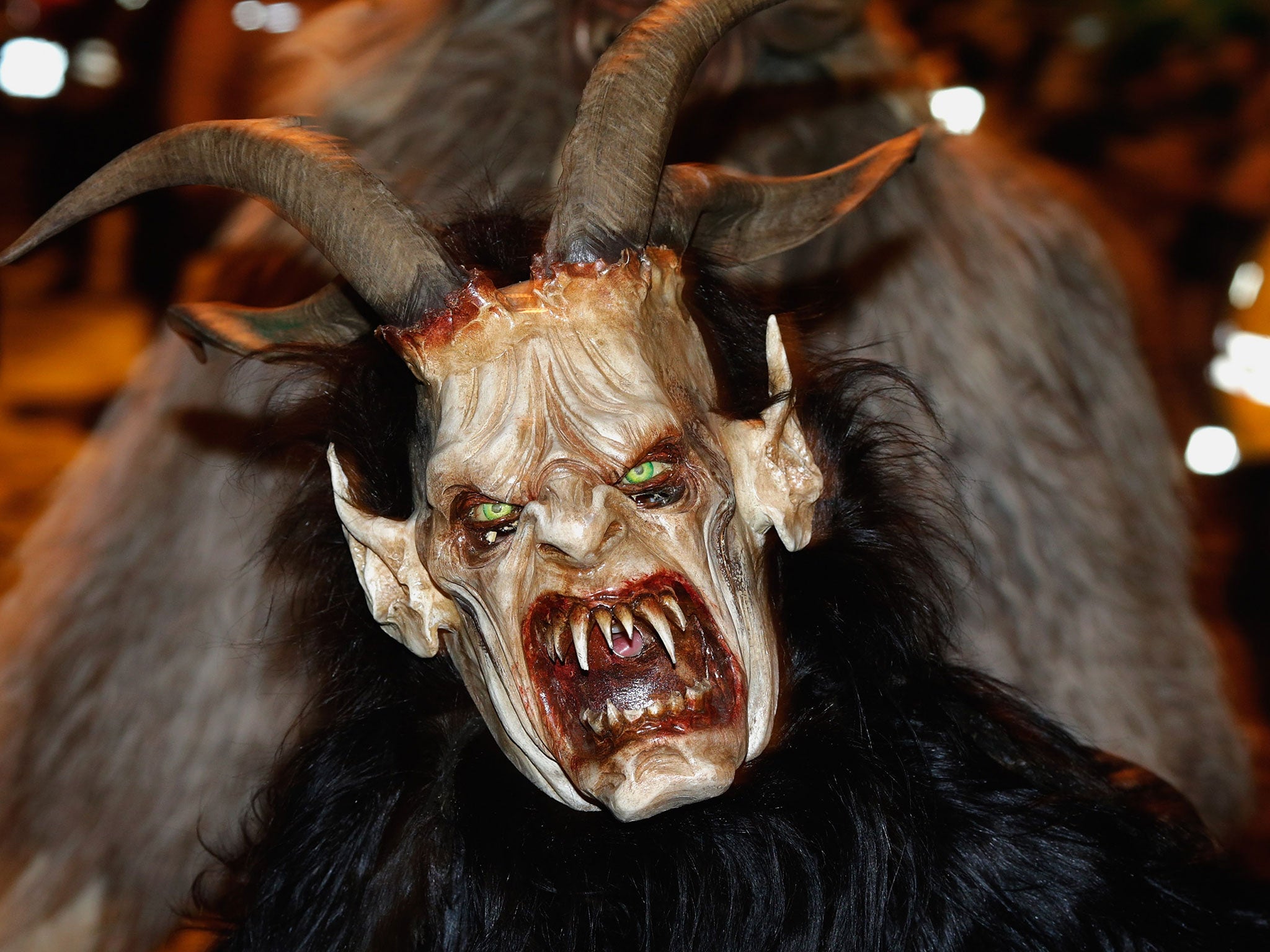 Krampus: Austrian children fear the festive bogeyman - now 