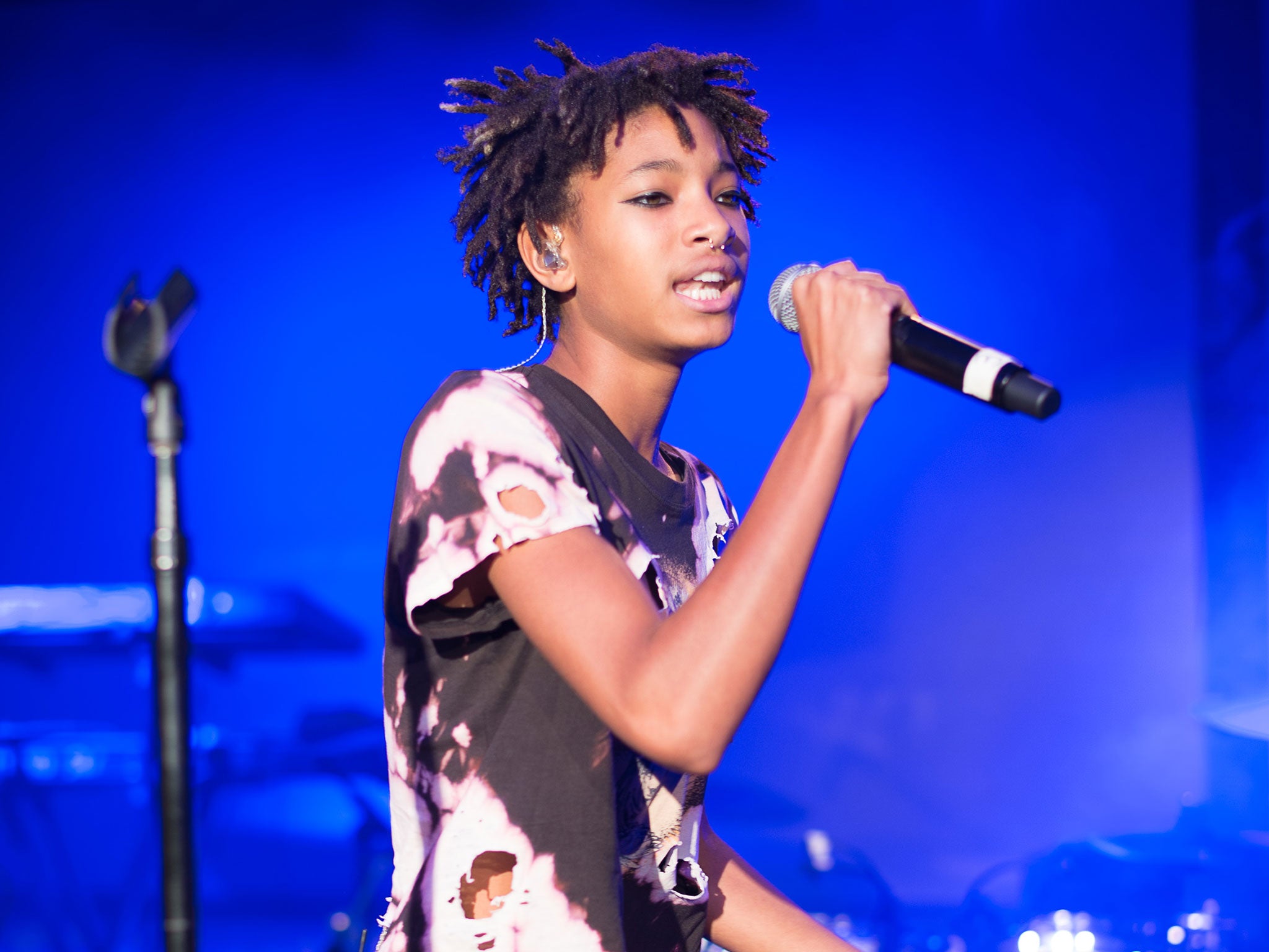 Standing out from the crowd: Willow Smith, actress, dancer and "21st Century Girl" singer