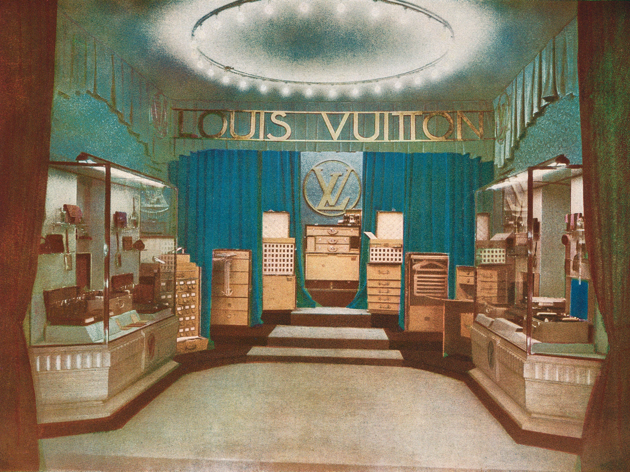 Louis Vuitton on display at the Grand Palais in 1925