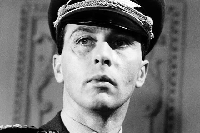 Valentine in ‘Colditz’: he portrayed another side to Major Mohn when he curried favour with the POWS as the war neared its end