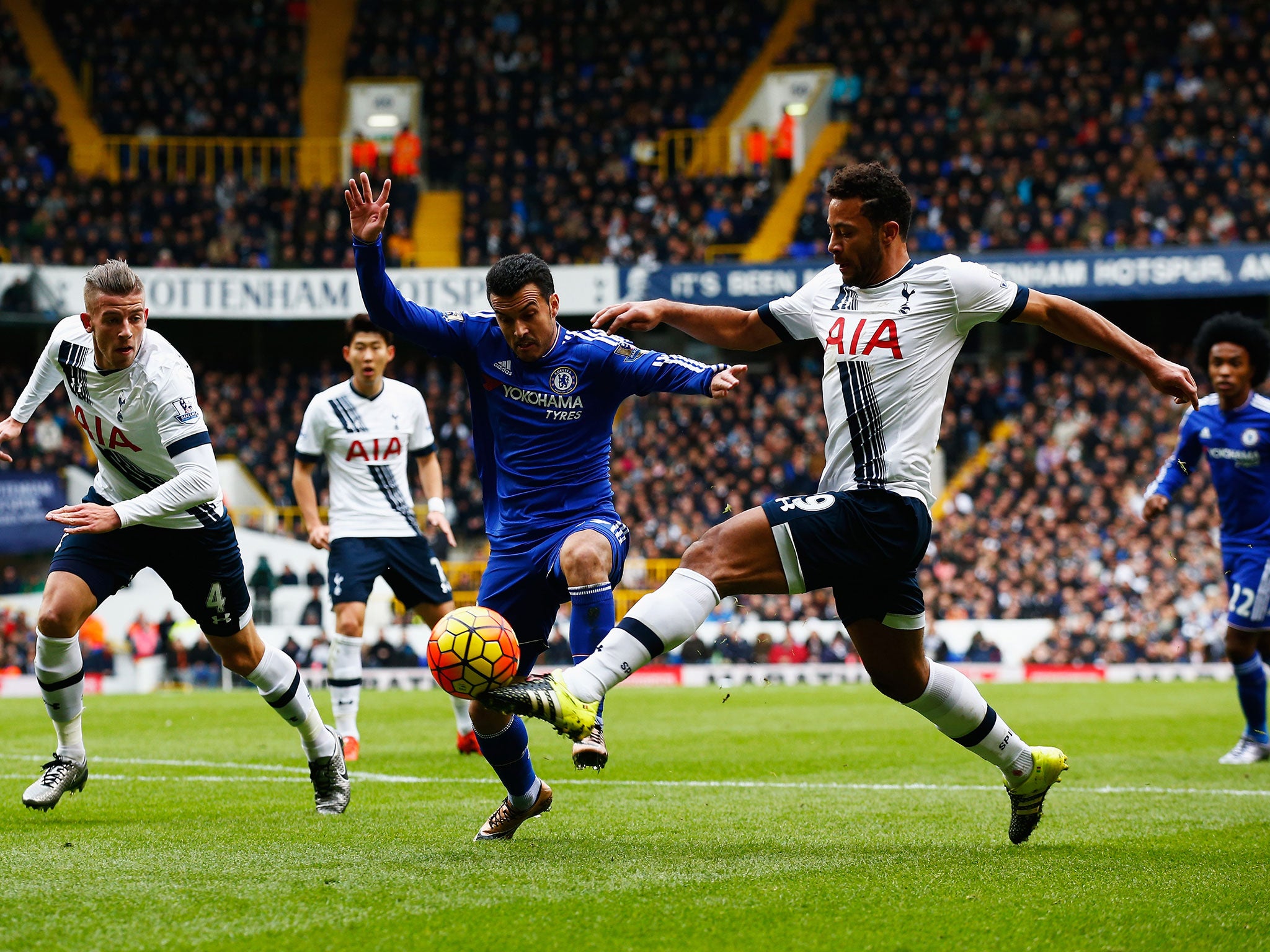 Mousa Dembélé, right, said earlier this week that he wanted to stay at Tottenham