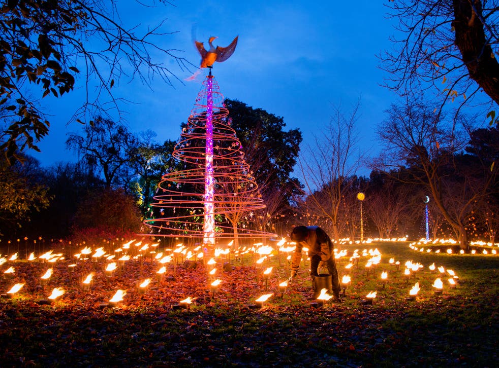 The Royal Botanic Gardens at Kew in London is now offering Christmas for a third time