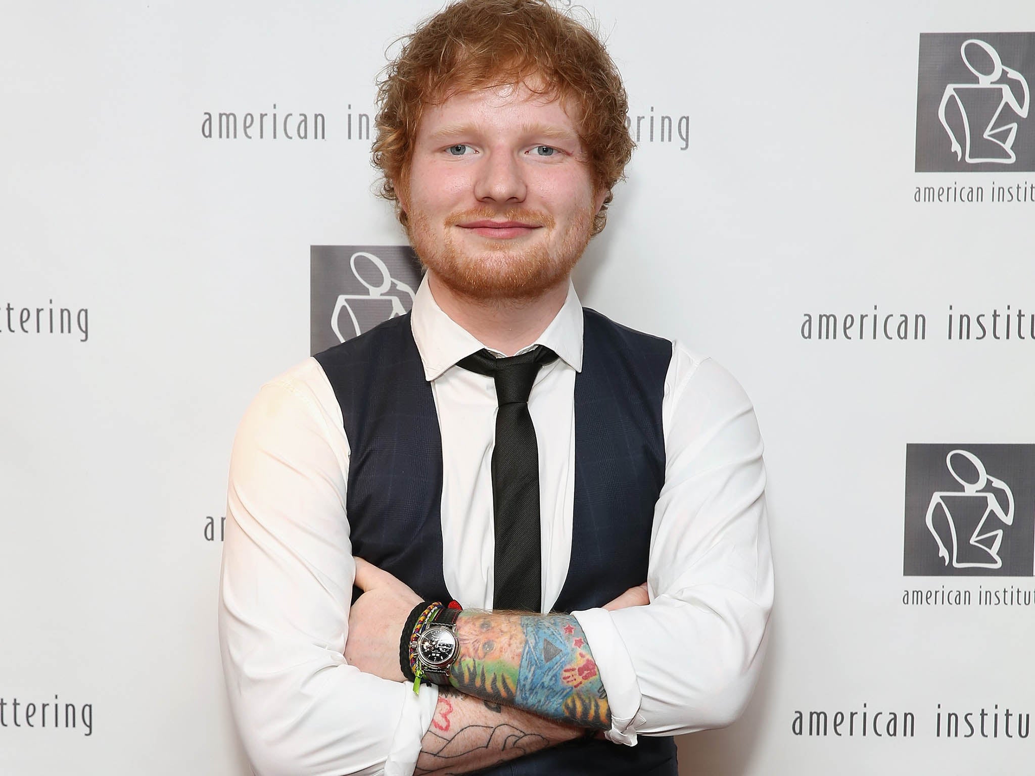 Ed Sheeran Gives Tour Of Tats