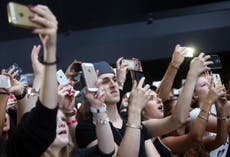 New technology will keep people off their phones at shows