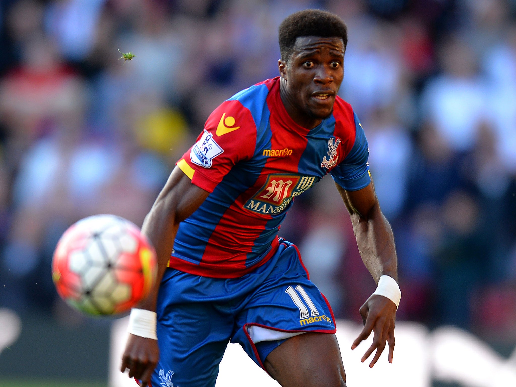 Wilfried Zaha donates 10 per cent of his Crystal Palace wages to charity