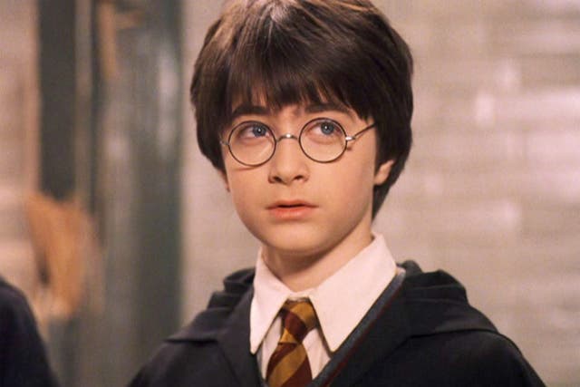 Daniel Radcliffe starring as Harry Potter in the first film instalment of the series