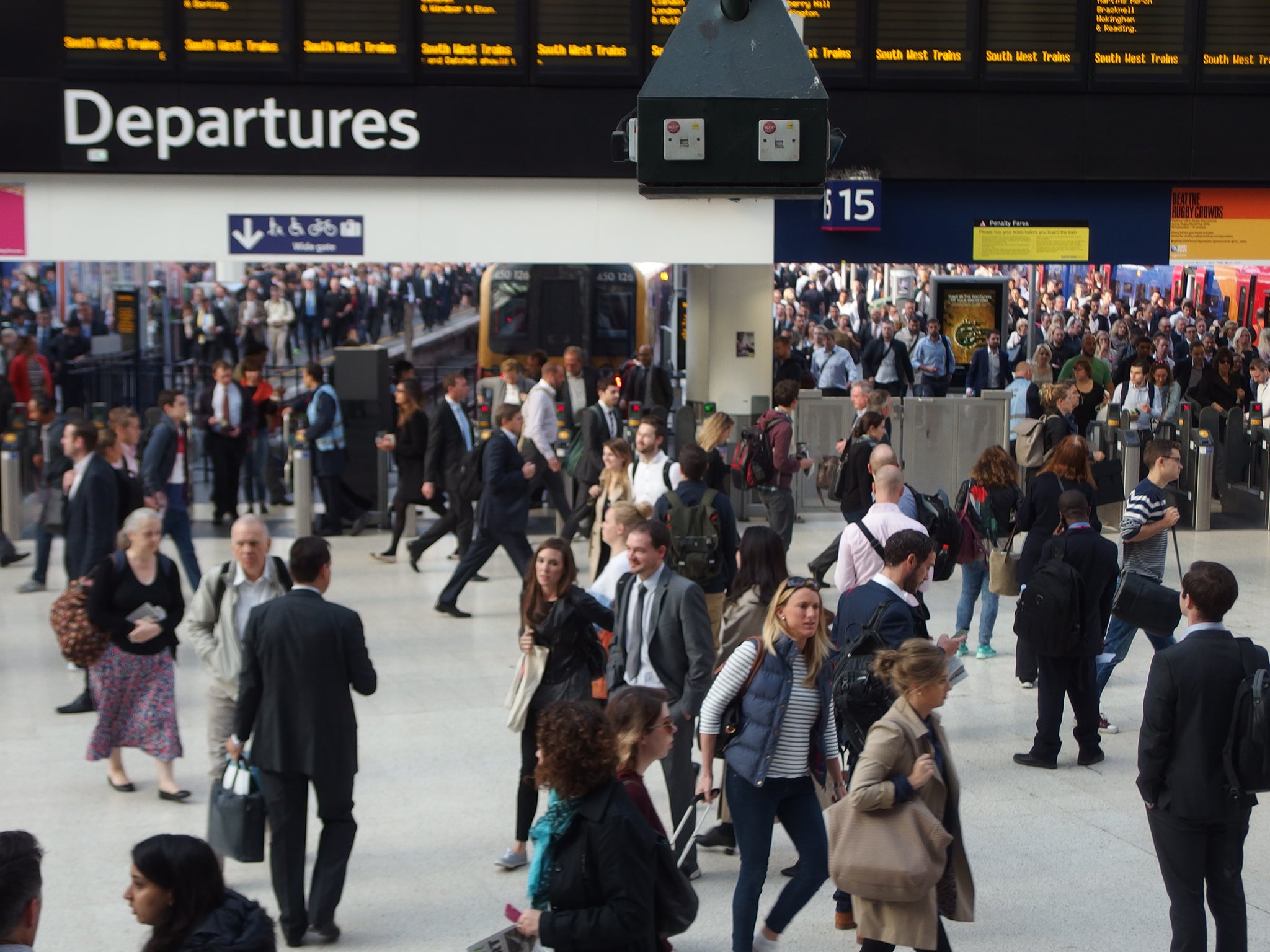 Waterloo is expected to be the first station in Europe to reach 100 million passengers in a year