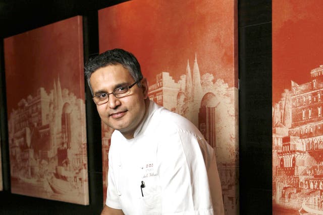 Atul Kochhar at Benares Indian Restaurant, Berkeley Square, London