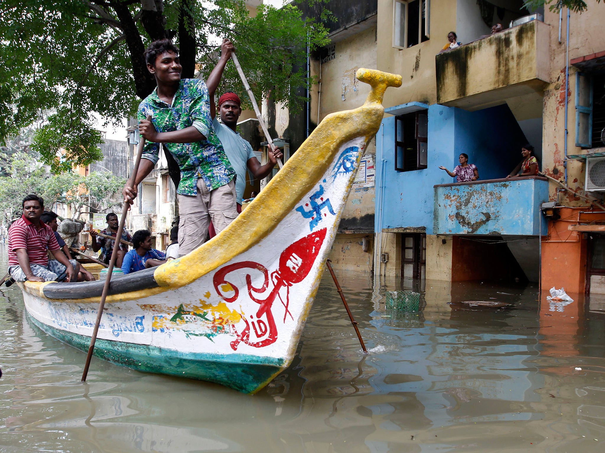 Officials say authorities have so far evacuated 127,580 people