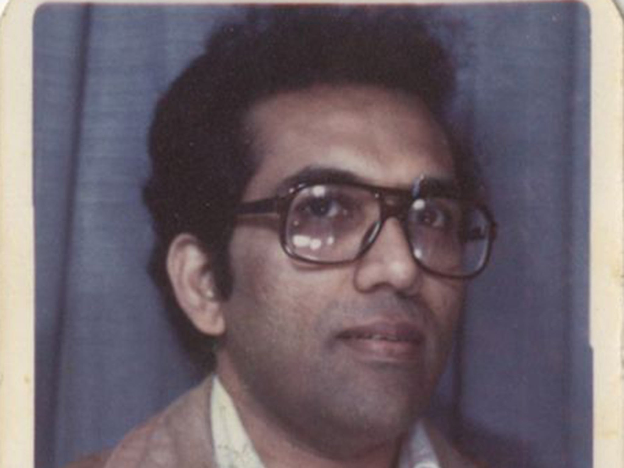 Aravindan Balakrishnan in the 1970s