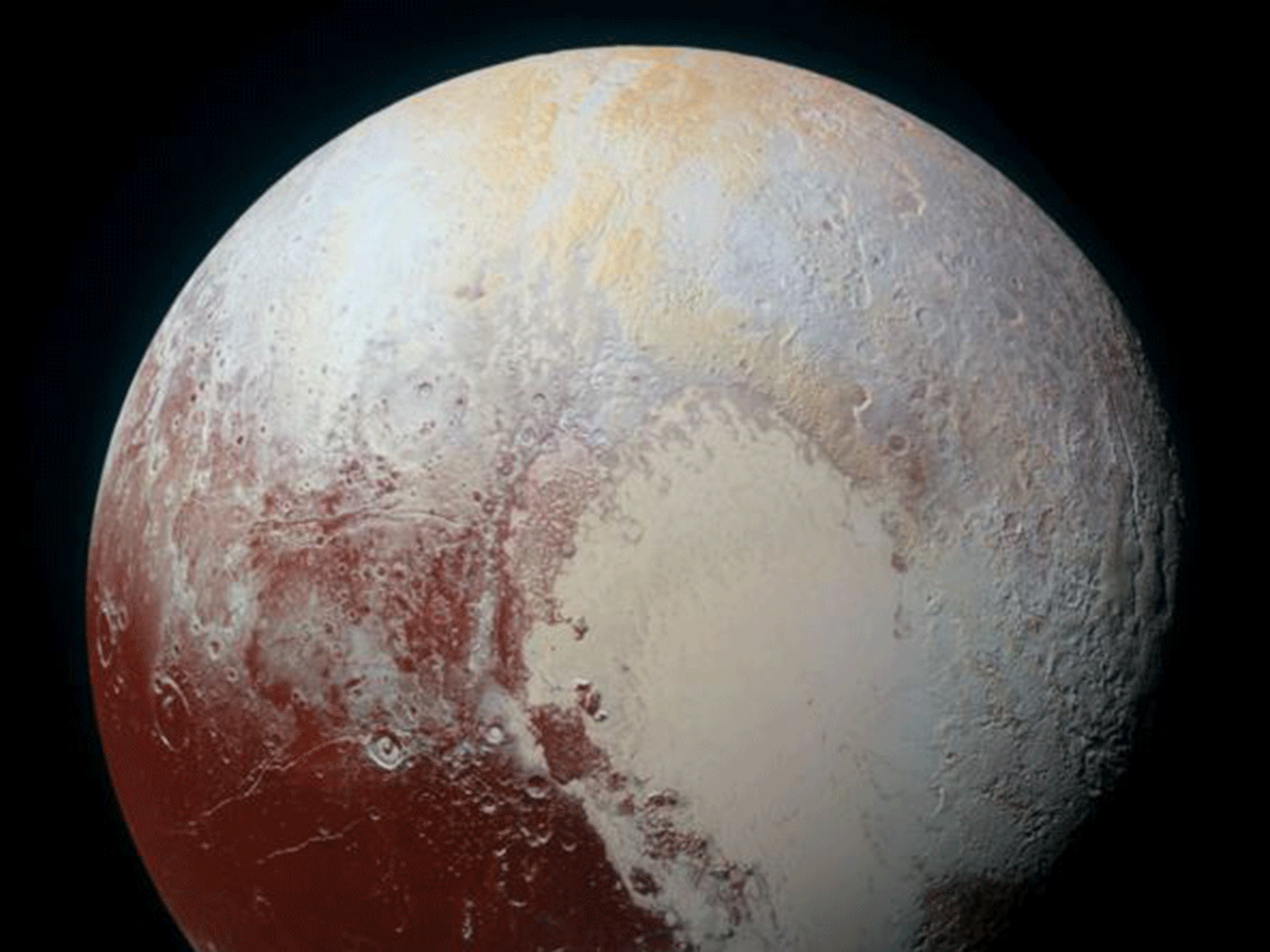 voyager pluto pictures